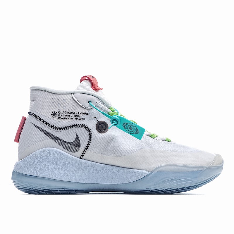 Nike KD 12 Shoes White Green